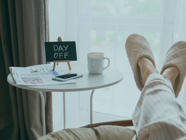 pernas para o alto. folga