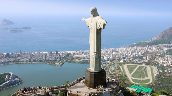 imagem aéra cidade do rio de janeiro