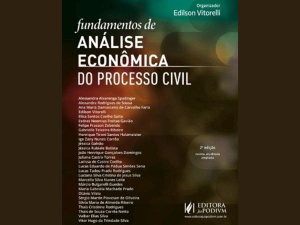 Lançamento de livro jurídico debate impactos econômicos no Processo Civil